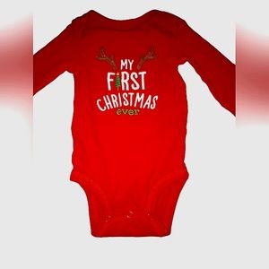Baby's 1st Xmas onesie (3 months)